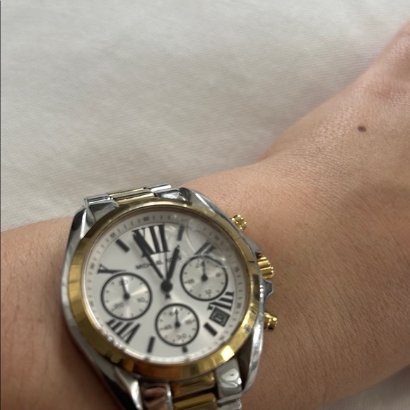 Michael Kors Two-Tone Chronograph Watch - Picture 2 of 9